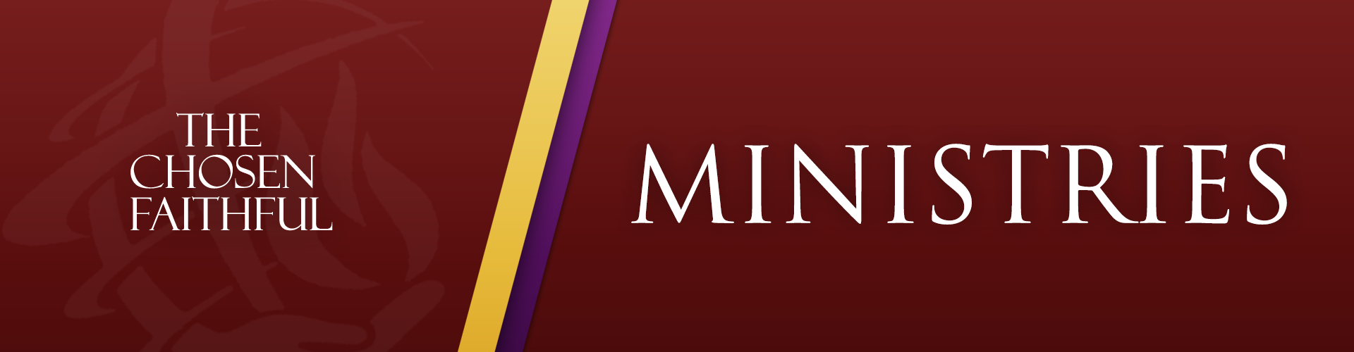 Ministry Banner
